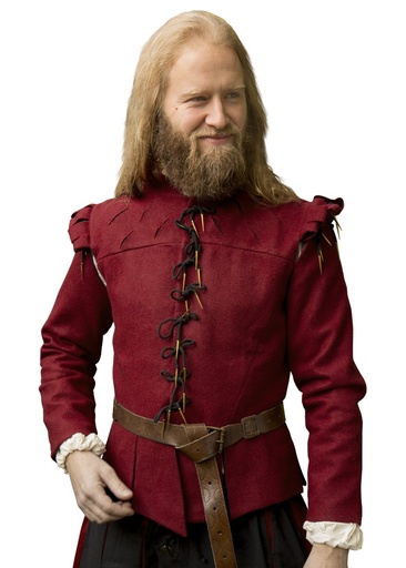 Doublet Aramis Jacke mit Nestelärmeln - Gewand für Mittelalter und Larp Kostüme und Fantasy