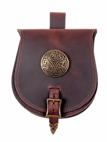 [01 T-GR Trisk] Magyarische Tasche - groß / Triskele